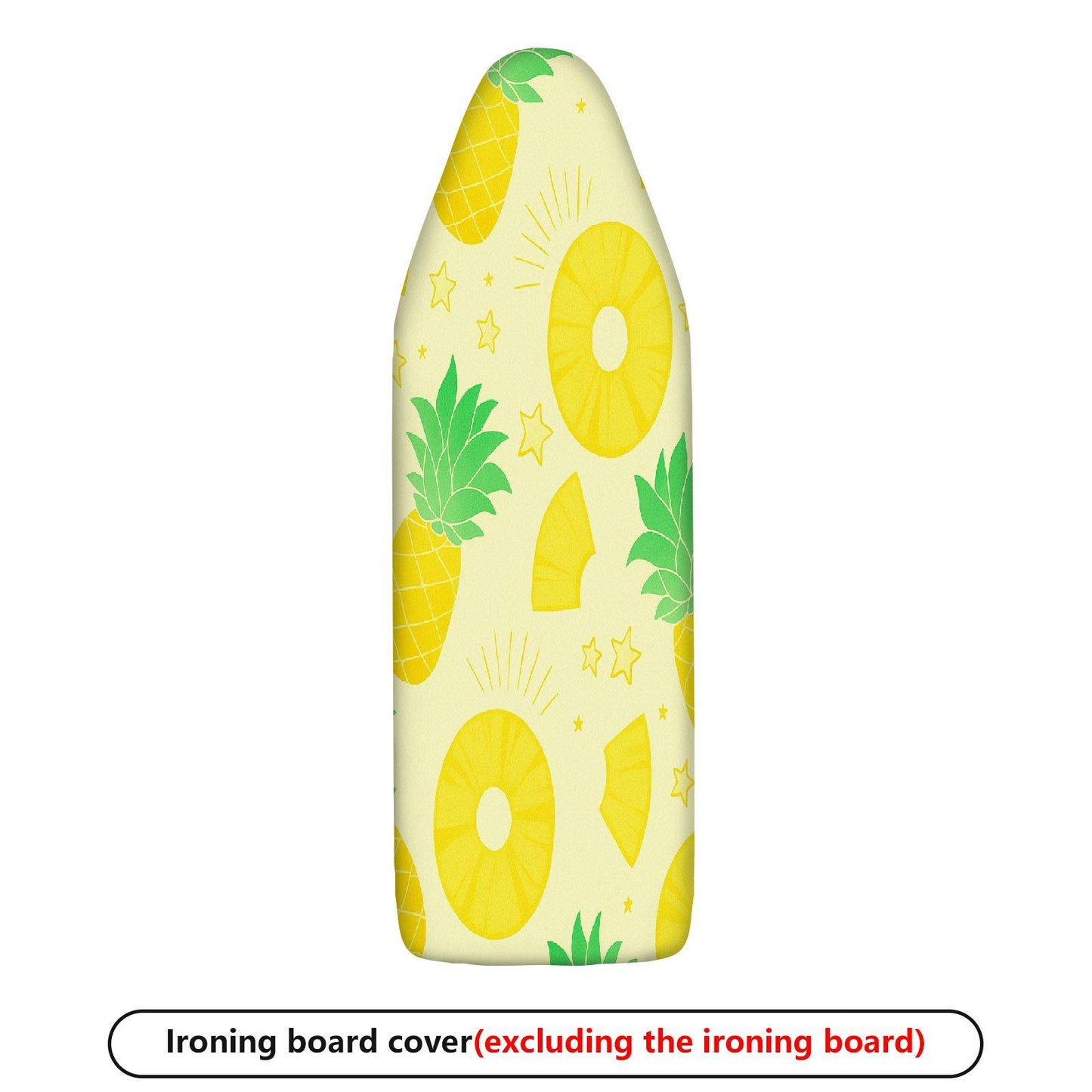 1-Piece Pineapple Fruit Yellow  Ironing Board Cover, Universal Size, Without Board