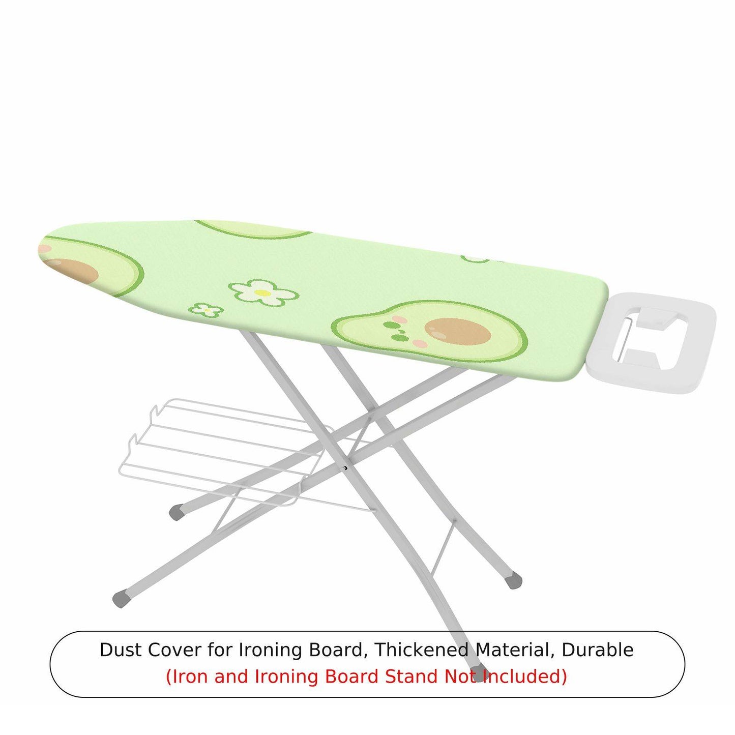 1-Piece Cute Avocado Floral  Ironing Board Cover, Universal Size, Without Board