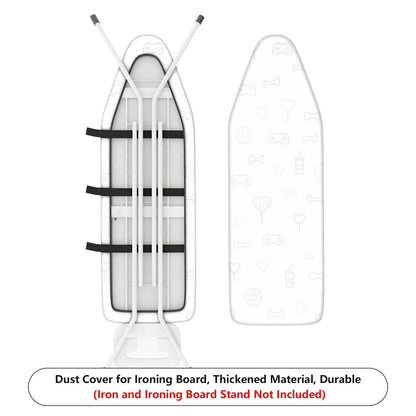 1-Piece Minimalist Cute Heart  Ironing Board Cover, Universal Size, Without Board