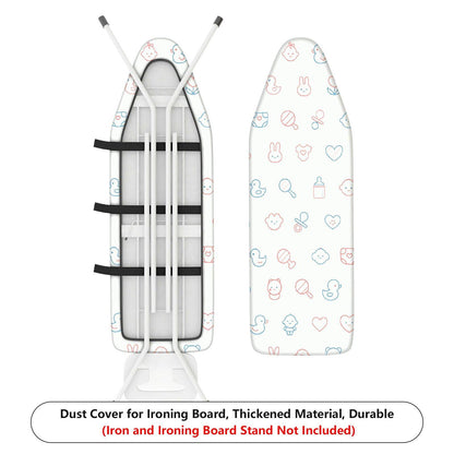 1-Piece Cute  Animal Heart  Ironing Board Cover, Universal Size, Without Board
