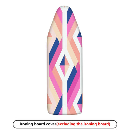 1-Piece Abstract Geometric Colorful  Ironing Board Cover, Universal Size, Without Board