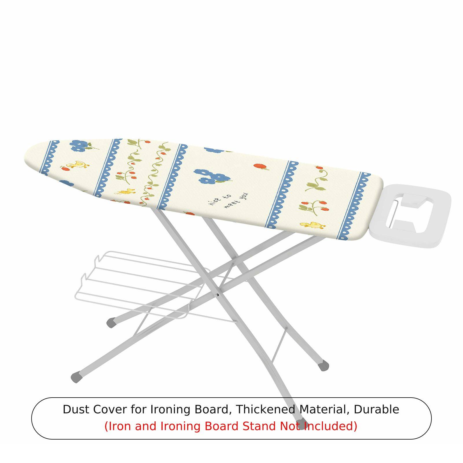 1-Piece Floral Pattern  Cute  Ironing Board Cover, Universal Size, Without Board