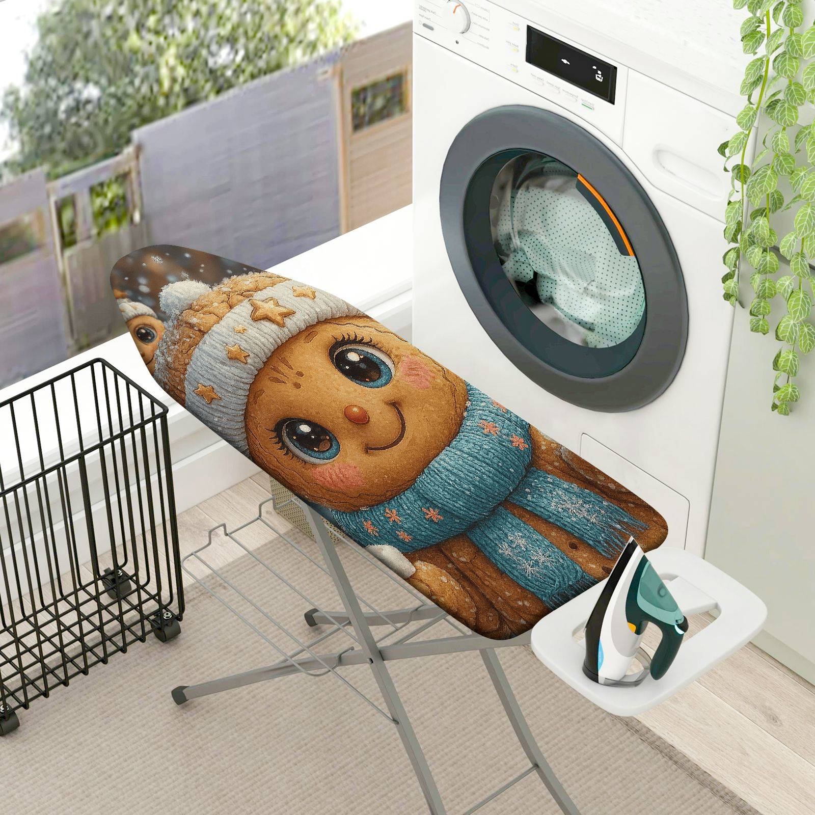 1-Piece Cute  Winter  Ironing Board Cover, Universal Size, Without Board