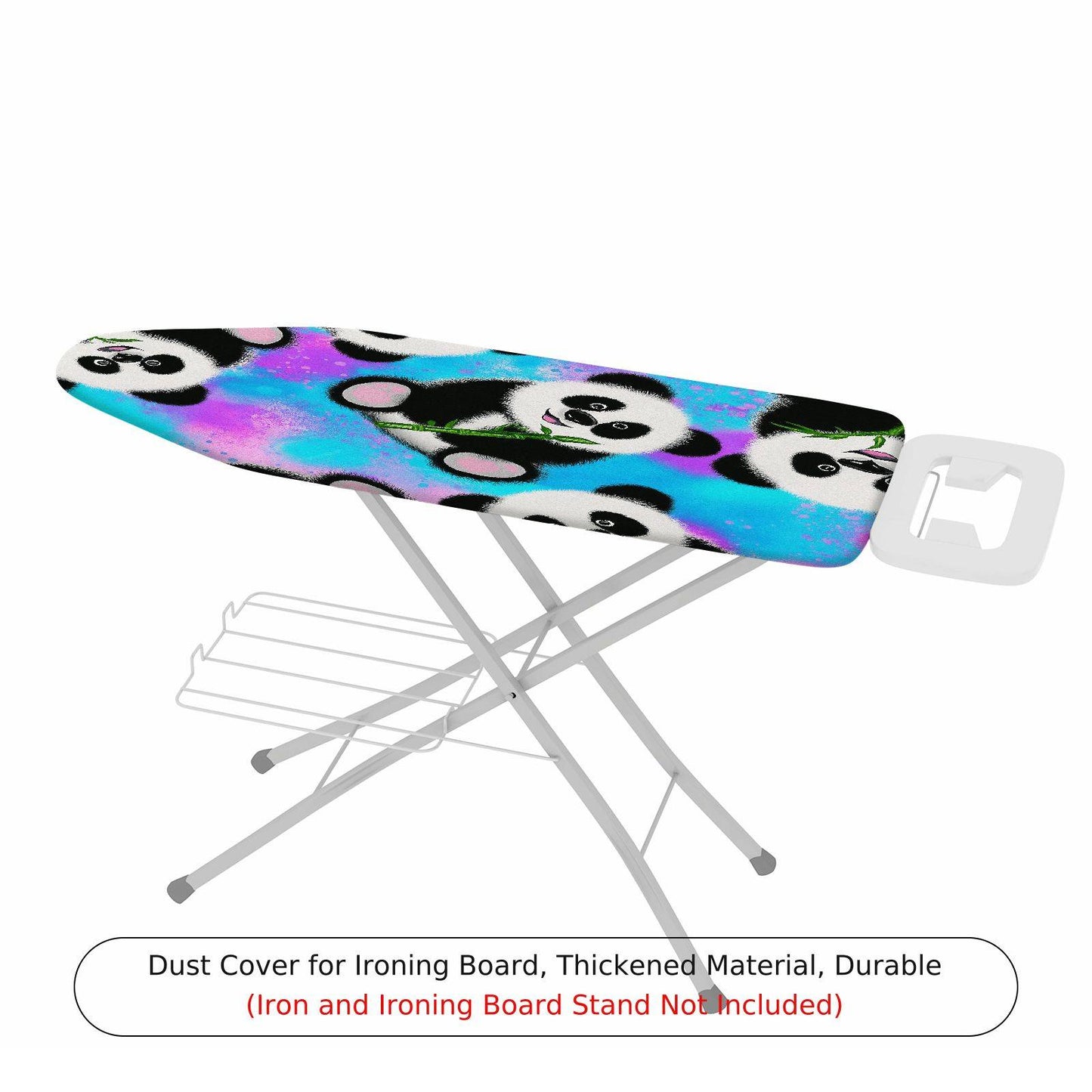 1-Piece Panda Colorful Cute  Ironing Board Cover, Universal Size, Without Board