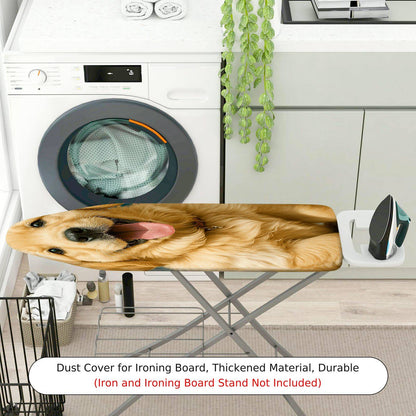 1-Piece Pet Golden Retriever Dog Cute  Ironing Board Cover, Universal Size, Without Board