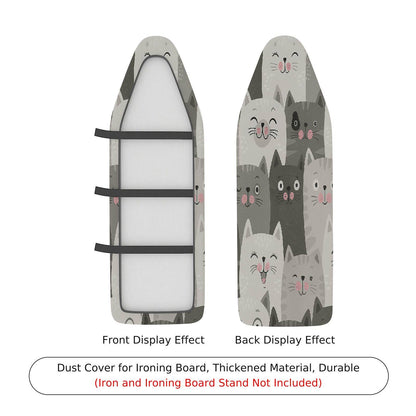 1-Piece Cat Pattern Animal Cute  Ironing Board Cover, Universal Size, Without Board