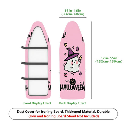 1-Piece Cute Ghost Witch Hat Halloween  Ironing Board Cover, Universal Size, Without Board