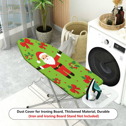 1-Piece Christmas Santa Claus Bowknot  Ironing Board Cover, Universal Size, Without Board