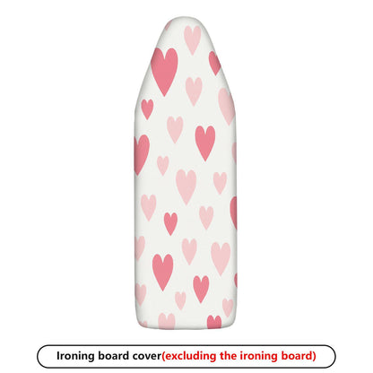 1-Piece Pink Love Heart Cute  Ironing Board Cover, Universal Size, Without Board