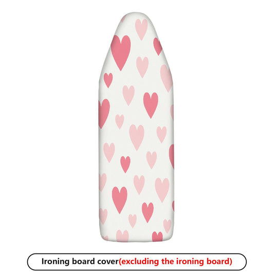 1-Piece Pink Love Heart Cute  Ironing Board Cover, Universal Size, Without Board