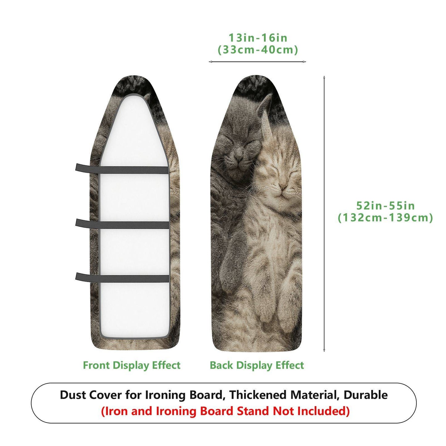 1-Piece Cute  Animal Cat  Ironing Board Cover, Universal Size, Without Board