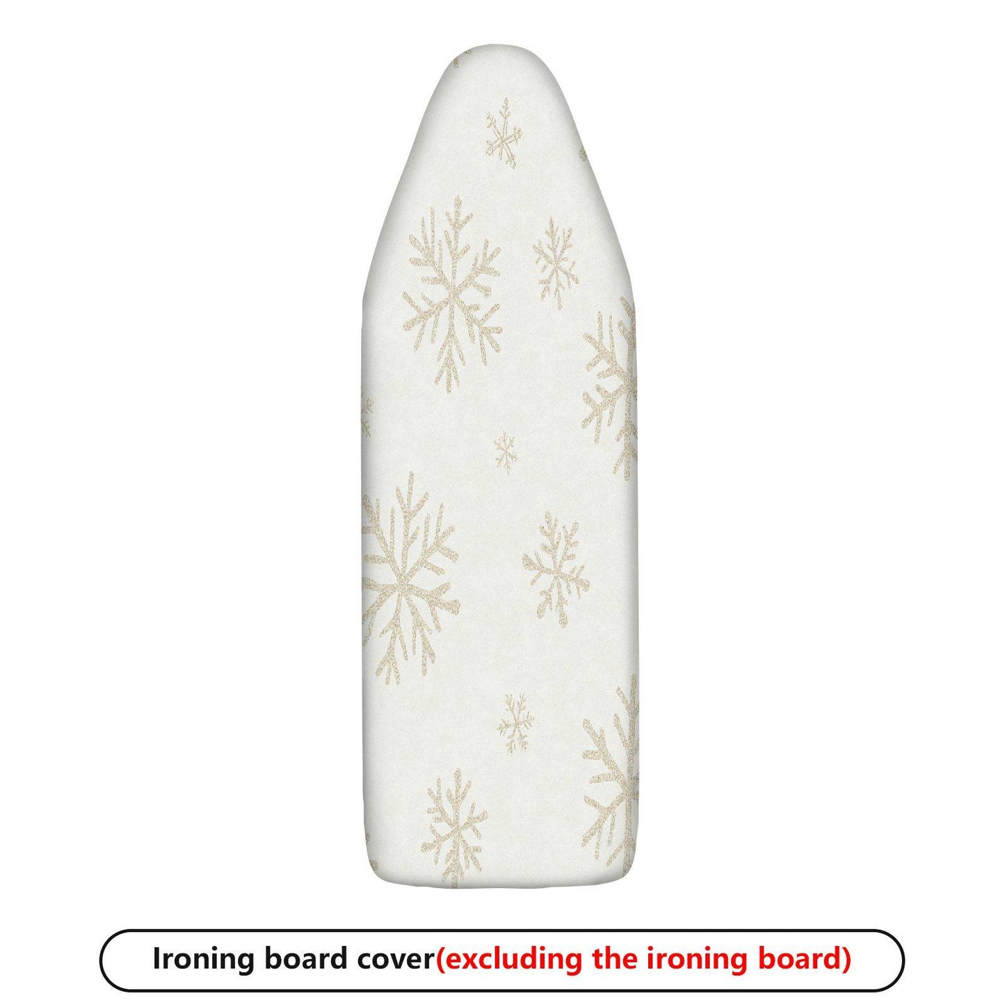1-Piece Snowflake Winter Decoration Christmas  Ironing Board Cover, Universal Size, Without Board
