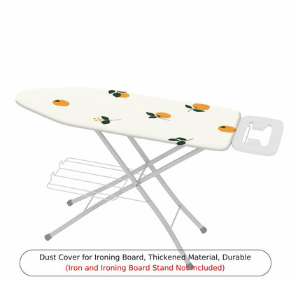 1-Piece Orange Fruit Pattern Leaf  Ironing Board Cover, Universal Size, Without Board