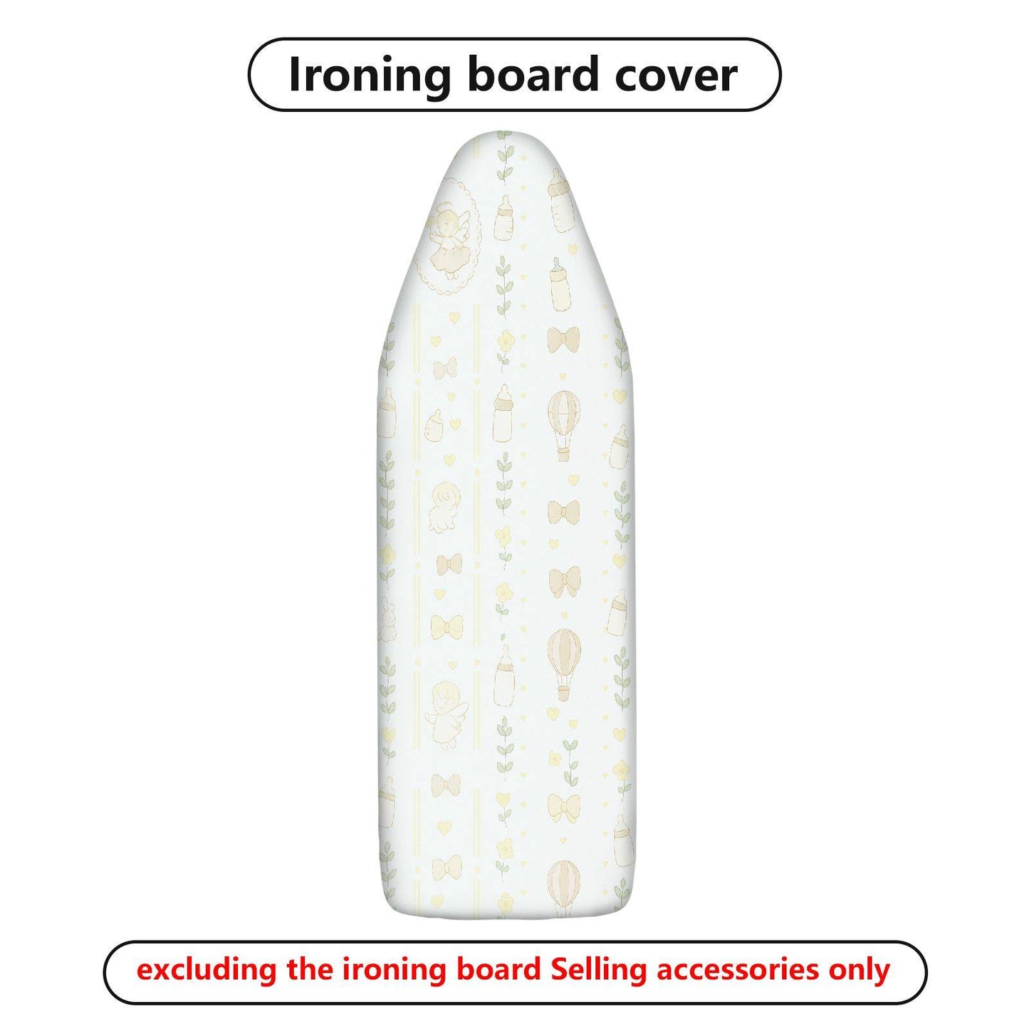 1-Piece Cute Balloon Bow  Ironing Board Cover, Universal Size, Without Board