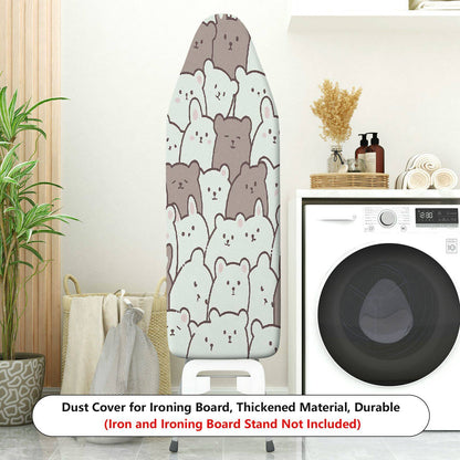 1-Piece Bear  Pattern Cute  Ironing Board Cover, Universal Size, Without Board