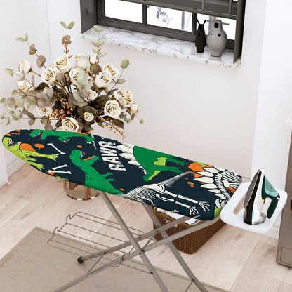 1-Piece Dinosaur Colorful Pattern Fun  Ironing Board Cover, Universal Size, Without Board