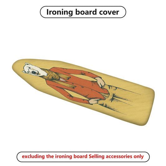 1-Piece Polar Bear  Fun  Ironing Board Cover, Universal Size, Without Board
