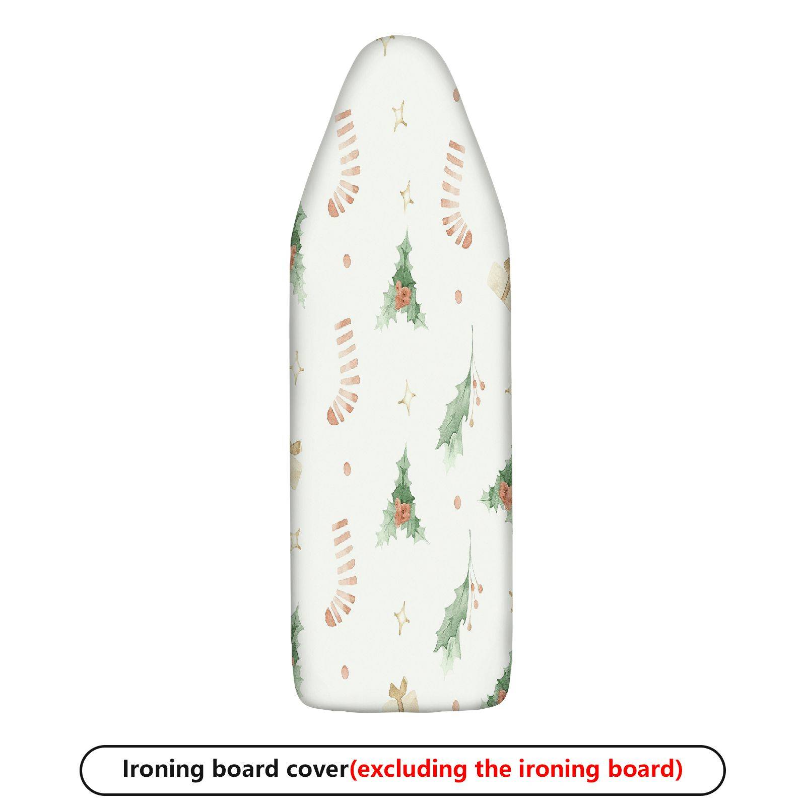1-Piece Christmas Holiday Festive  Ironing Board Cover, Universal Size, Without Board