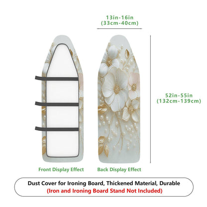 1-Piece Floral Elegant Vintage  Ironing Board Cover, Universal Size, Without Board