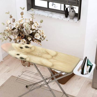 1-Piece Cute Dog Puppy Animal  Ironing Board Cover, Universal Size, Without Board