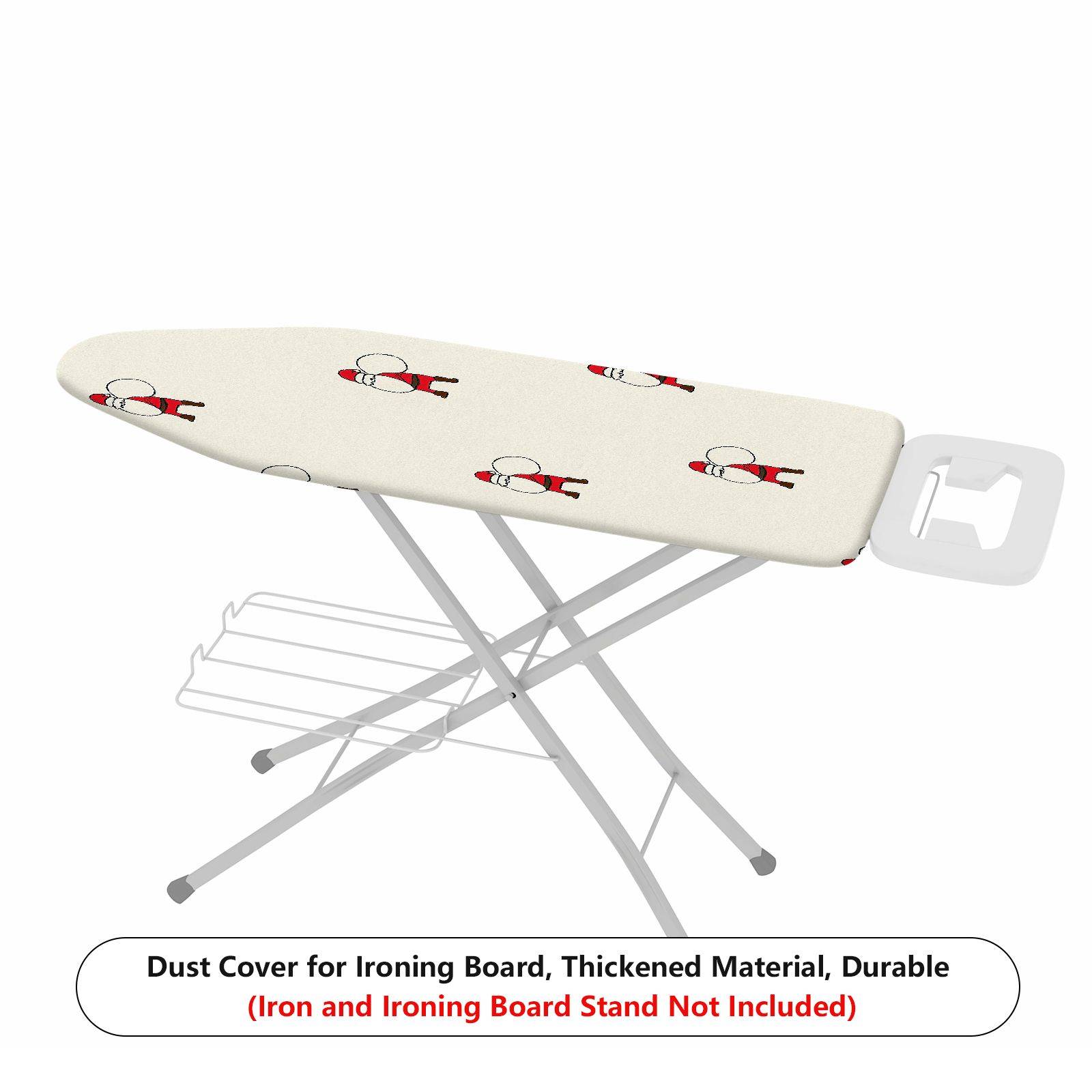 1-Piece Christmas Santa Claus  Ironing Board Cover, Universal Size, Without Board