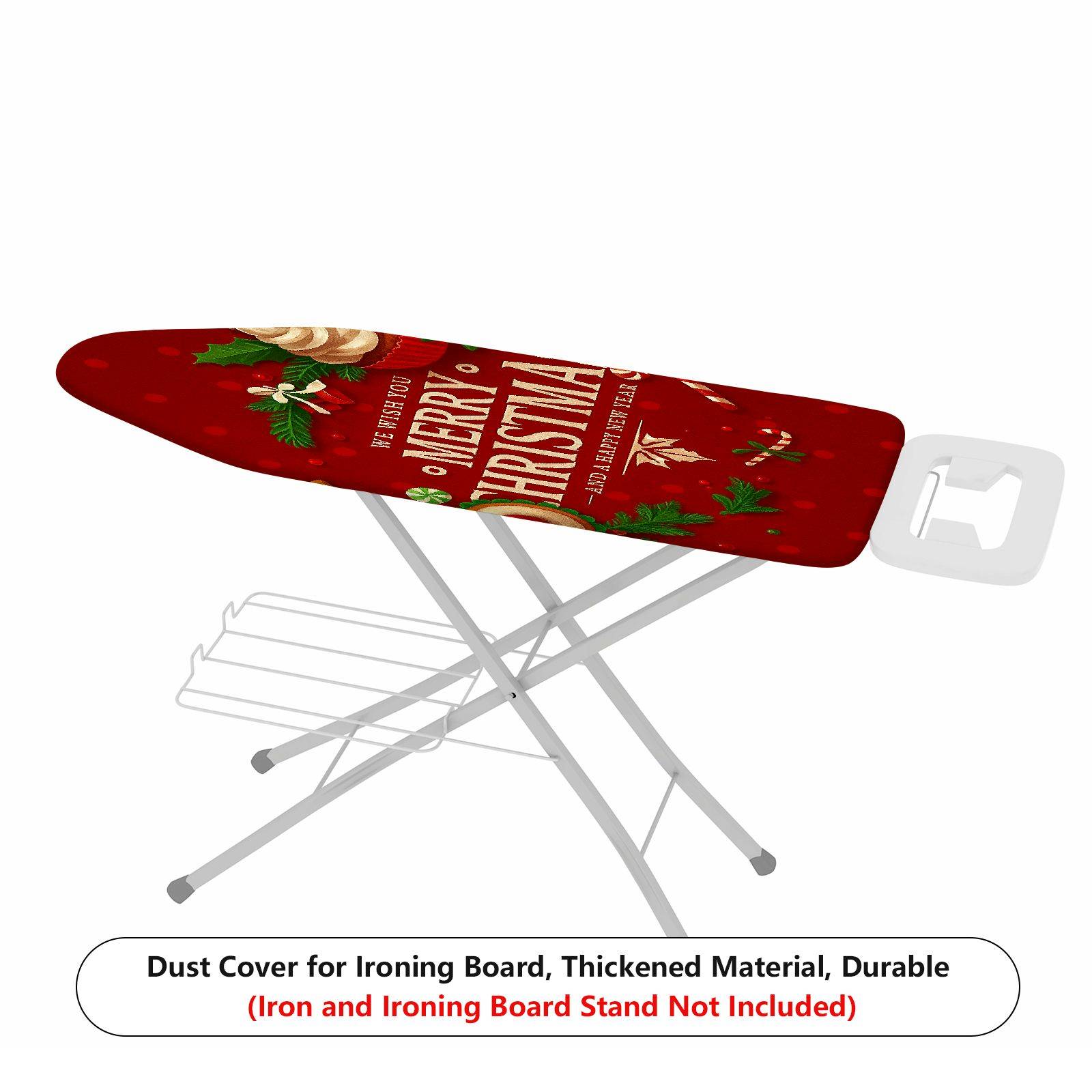 1-Piece Christmas Holiday Festive  Ironing Board Cover, Universal Size, Without Board