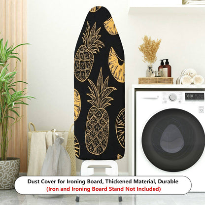 1-Piece Pineapple Tropical Fruit  Ironing Board Cover, Universal Size, Without Board