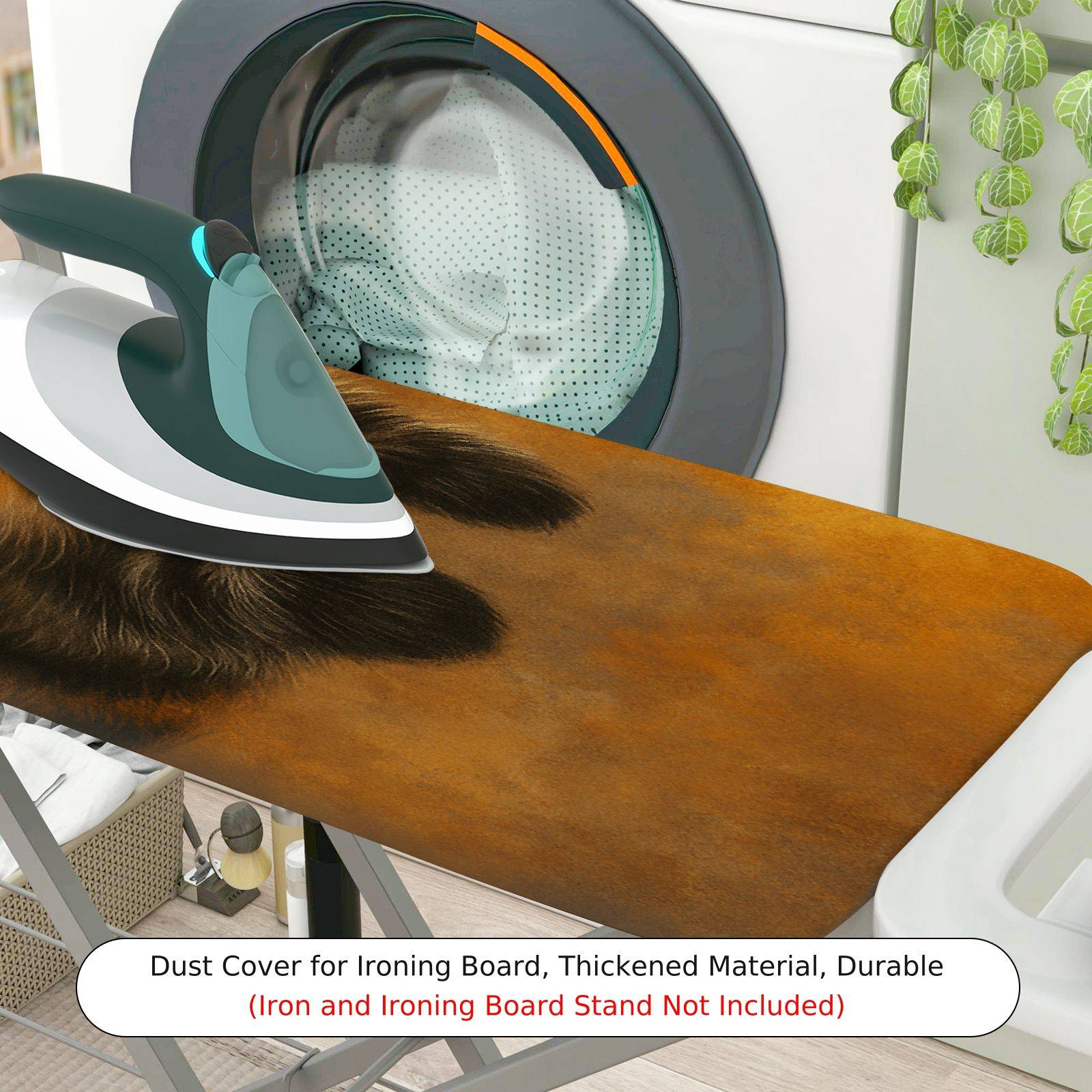 1-Piece Cute Cat Wings Artistic  Ironing Board Cover, Universal Size, Without Board