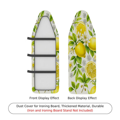 1-Piece Lemon Fruit Floral  Ironing Board Cover, Universal Size, Without Board