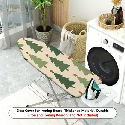 1-Piece Christmas Tree Star Pattern Festive  Ironing Board Cover, Universal Size, Without Board