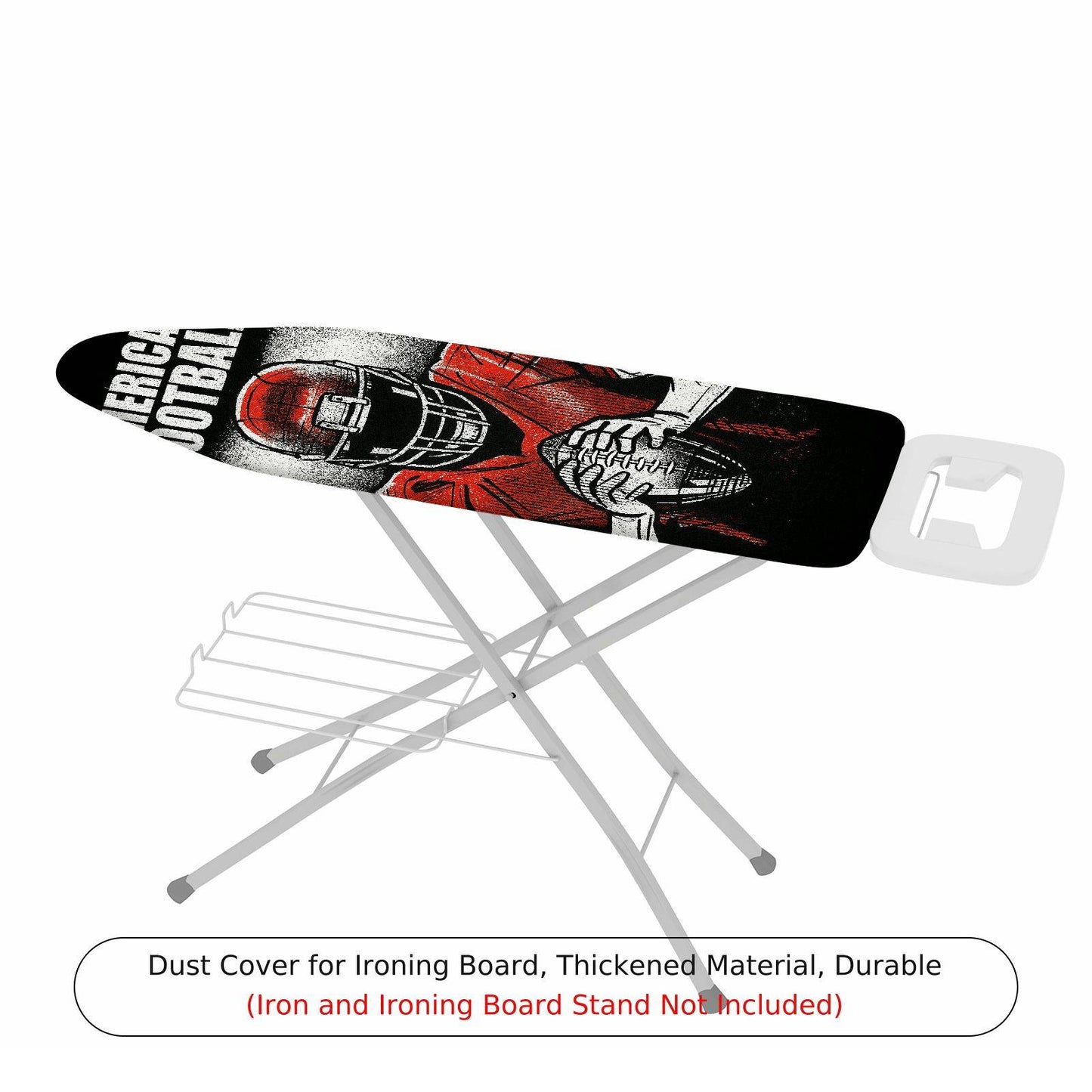 1-Piece American Football Sports Athlete  Ironing Board Cover, Universal Size, Without Board