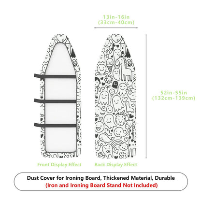 1-Piece Fun Doodle  Ironing Board Cover, Universal Size, Without Board