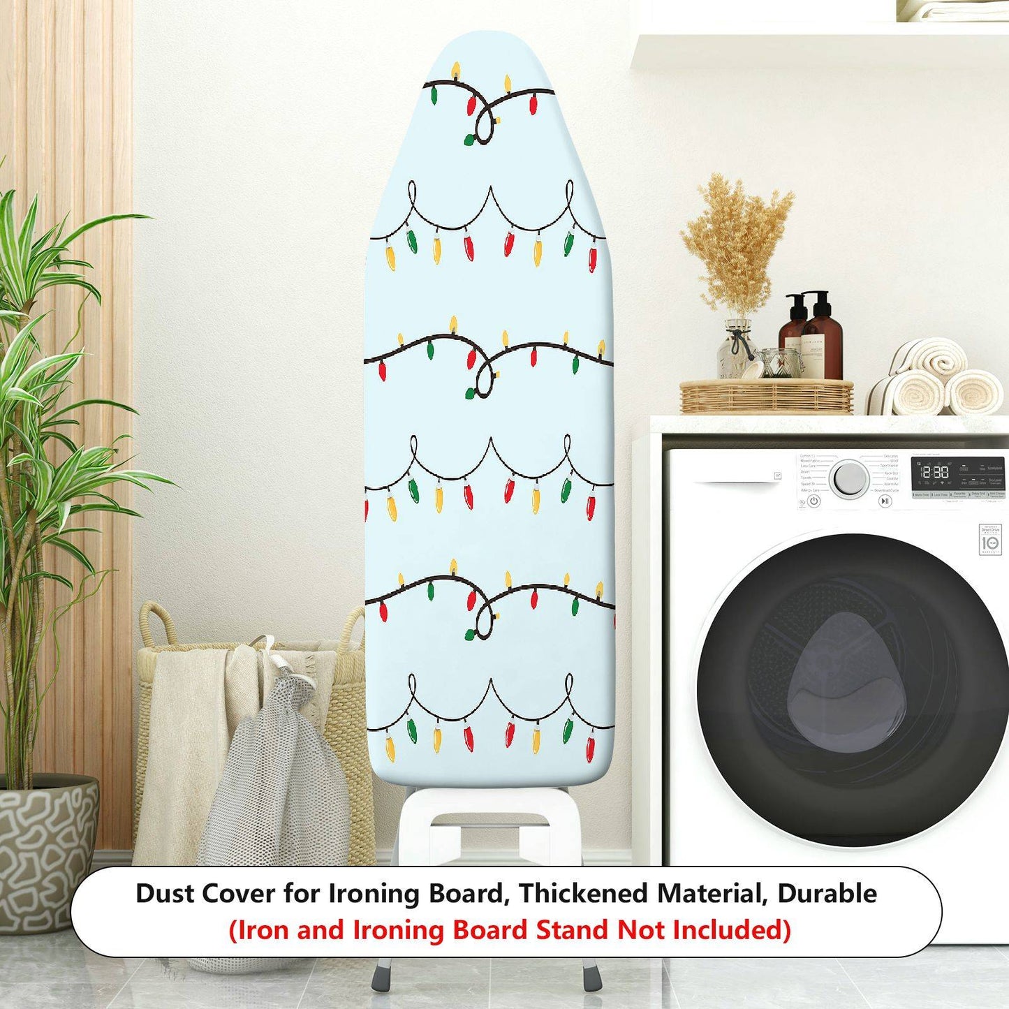1-Piece Christmas Holiday  Decorative  Ironing Board Cover, Universal Size, Without Board