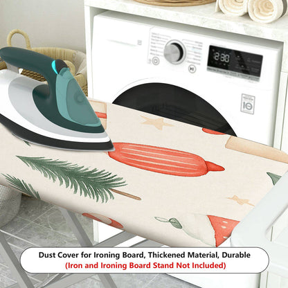 1-Piece Christmas Festive Celebration  Ironing Board Cover, Universal Size, Without Board