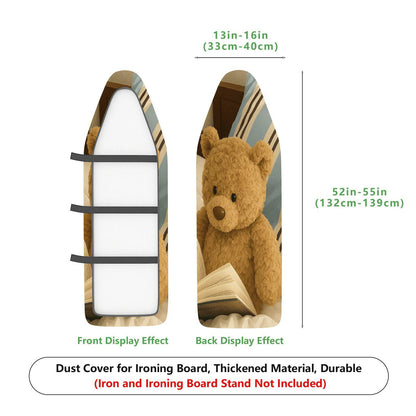 1-Piece Teddy Bear Cozy Cute  Ironing Board Cover, Universal Size, Without Board