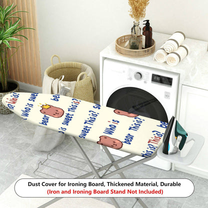 1-Piece Cute Bear  Printed  Ironing Board Cover, Universal Size, Without Board