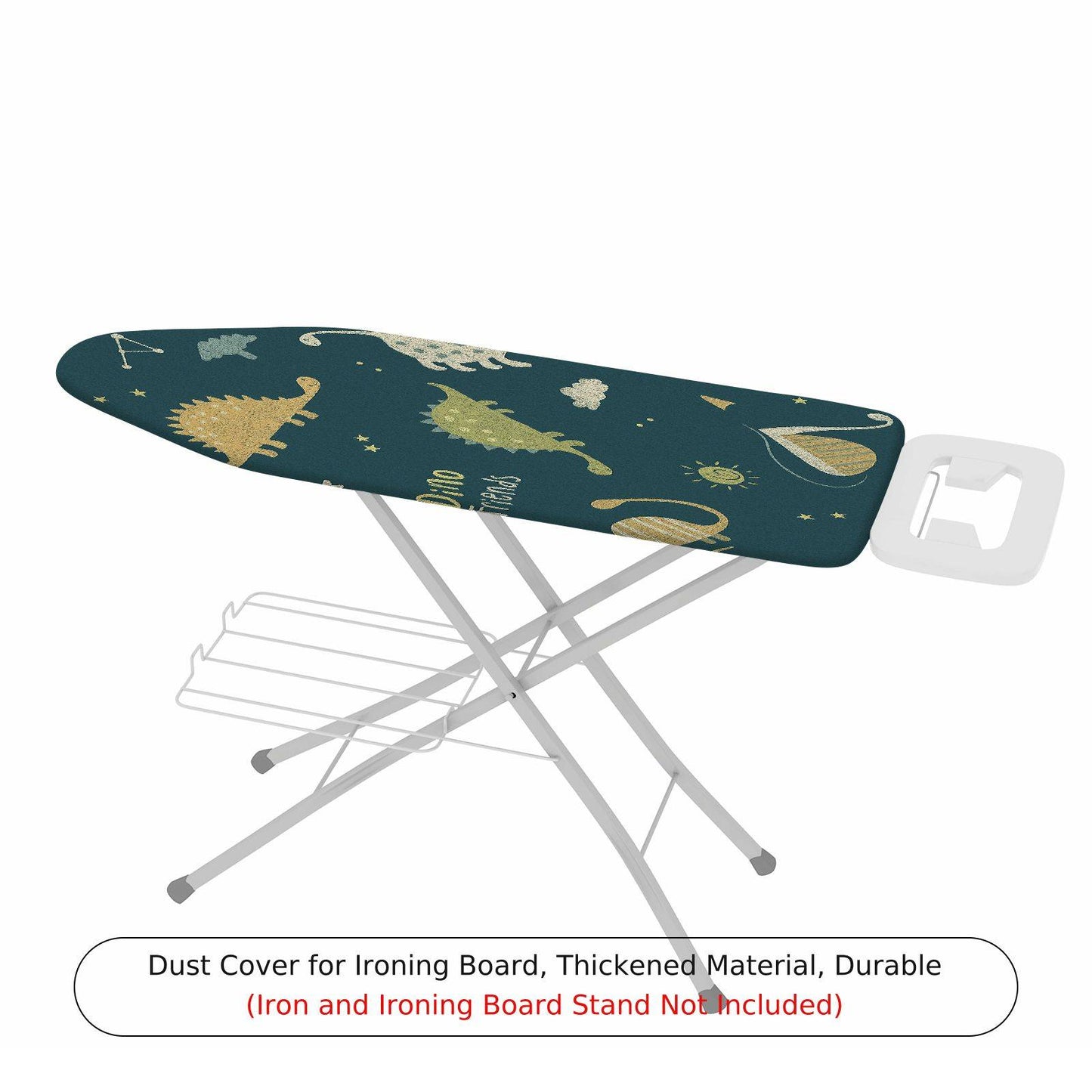 1-Piece Dinosaur  Fun  Ironing Board Cover, Universal Size, Without Board