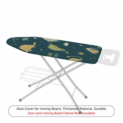 1-Piece Dinosaur  Fun  Ironing Board Cover, Universal Size, Without Board