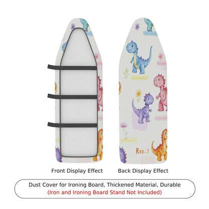 1-Piece Colorful Dinosaur  Cute  Ironing Board Cover, Universal Size, Without Board