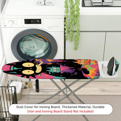 1-Piece Colorful Fun  Ironing Board Cover, Universal Size, Without Board