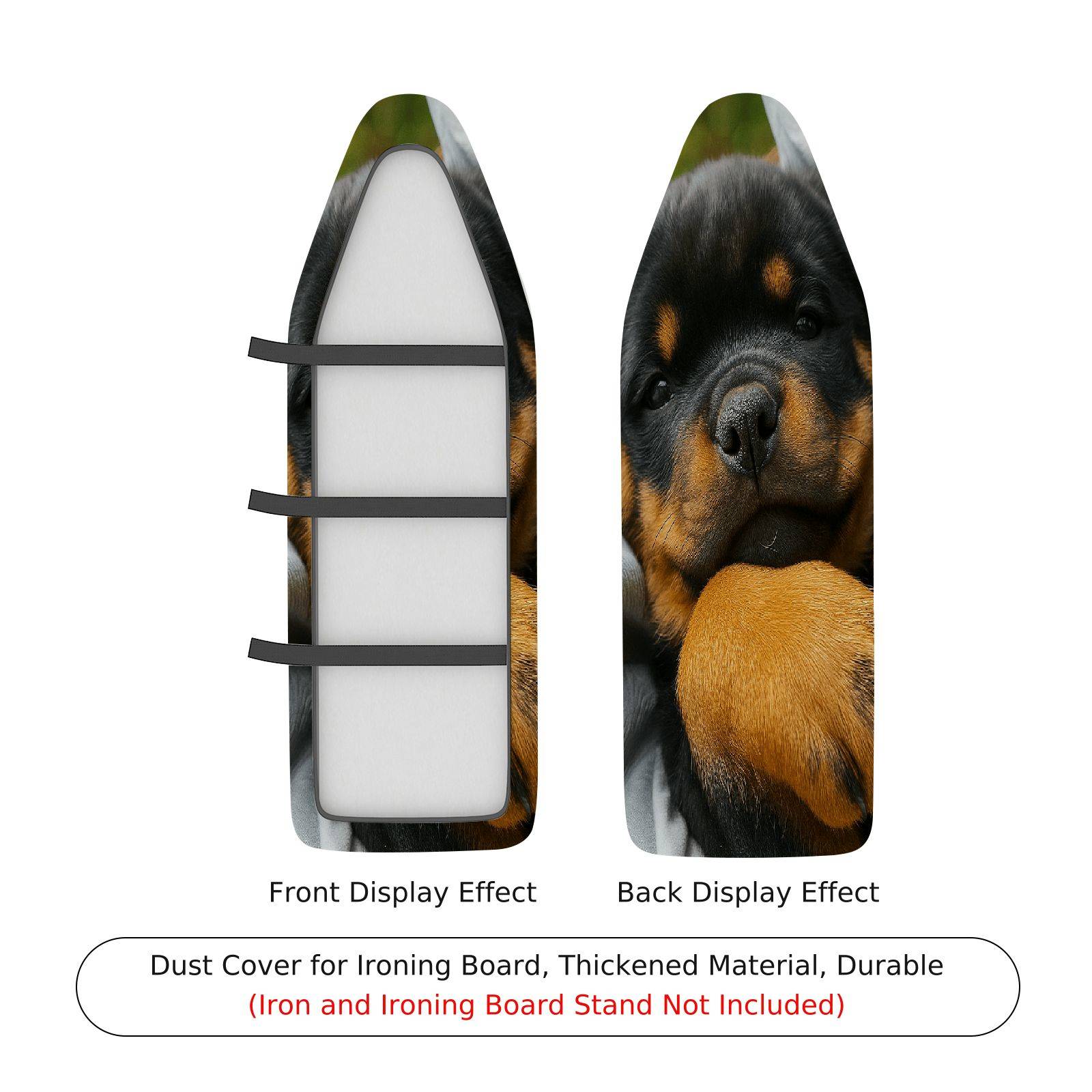 1-Piece Dog Puppy Cute  Ironing Board Cover, Universal Size, Without Board