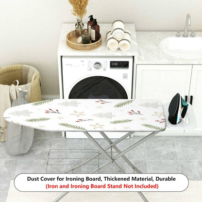 1-Piece Christmas Tree Star Pine  Ironing Board Cover, Universal Size, Without Board