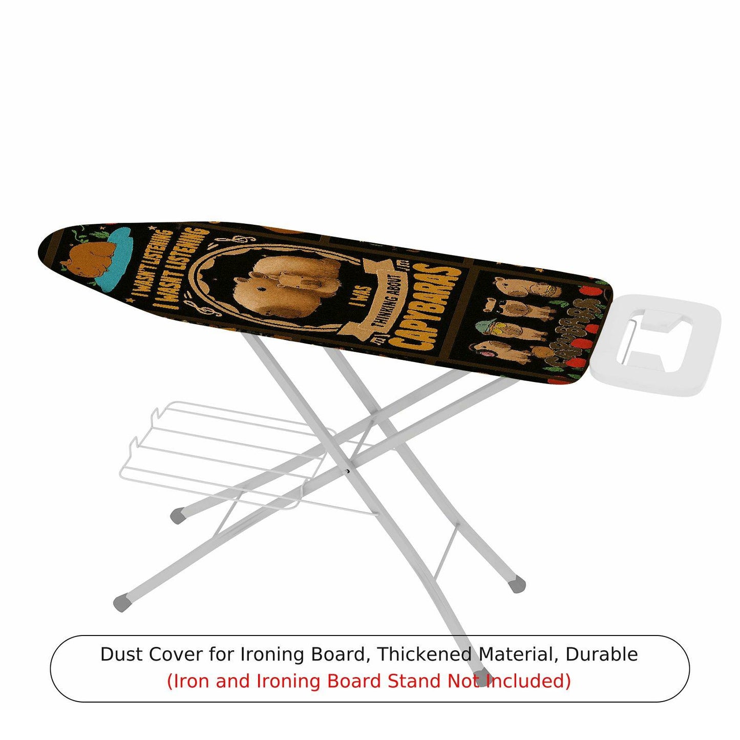 1-Piece Funny Animal Pattern  Capybara  Ironing Board Cover, Universal Size, Without Board