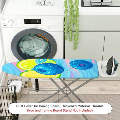1-Piece Lemon Fruit Fresh  Ironing Board Cover, Universal Size, Without Board