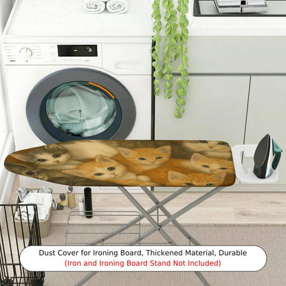 1-Piece Cat Cute Cozy  Ironing Board Cover, Universal Size, Without Board