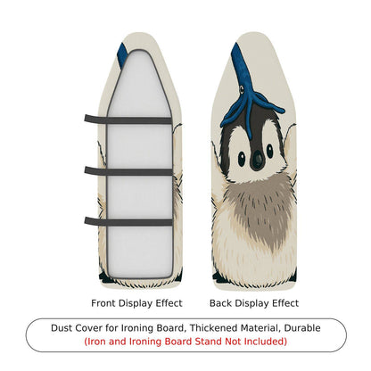 1-Piece Penguin Animal Print Cute  Ironing Board Cover, Universal Size, Without Board