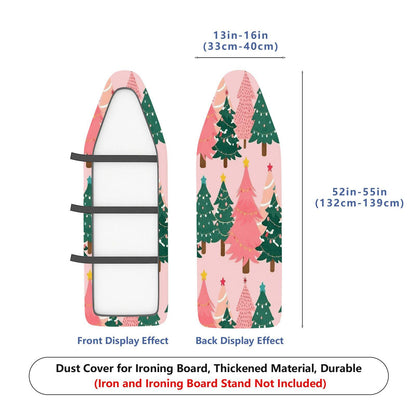 1-Piece Christmas Tree Holiday Festive  Ironing Board Cover, Universal Size, Without Board