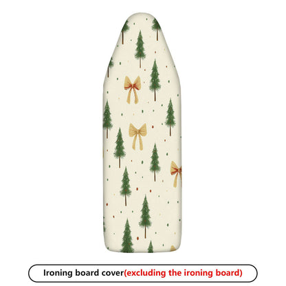 1-Piece Christmas Tree Bow Star  Ironing Board Cover, Universal Size, Without Board