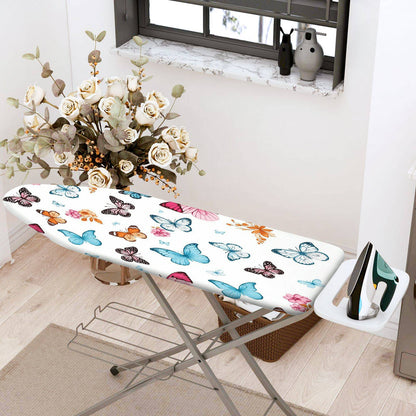 1-Piece Butterfly Floral Colorful  Ironing Board Cover, Universal Size, Without Board