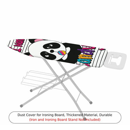 1-Piece Panda Cute  Ironing Board Cover, Universal Size, Without Board